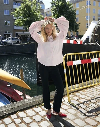 Cras - Finacras Skjorte - Pink Stripe
